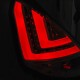 Πισινά Φανάρια Set Για Ford Fiesta 08-12 Led Bar Φιμέ JunYan