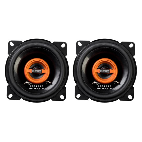 Ηχεία Αυτοκινήτου Edge EDST214-E6 4''/10cm 80w Peak 40w RMS 2 Δρόμων Ζευγάρι 2 Τεμάχια