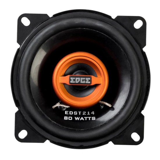 Ηχεία Αυτοκινήτου Edge EDST214-E6 4''/10cm 80w Peak 40w RMS 2 Δρόμων Ζευγάρι 2 Τεμάχια