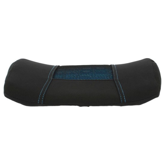 Ανατομικό / Ορθοπεδικό Μαξιλαράκι Μέσης Memory Foam & Gel RK19019 36x33cm μαύρο / μπλε 1 τεμάχιο