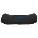Ανατομικό / Ορθοπεδικό Μαξιλαράκι Μέσης Memory Foam & Gel RK19019 36x33cm μαύρο / μπλε 1 τεμάχιο