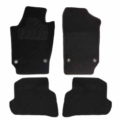 Πατάκια Αυτοκινήτου Μοκέτα Για VW Polo 6R 2009-2017 Car+ Black 4 Pieces Πατάκια Αυτοκινήτου Μοκέτα Για VW Polo 6R 2009-2017 Car+ Black 4 Pieces