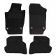Πατάκια Αυτοκινήτου Μοκέτα Για VW Polo 6R 2009-2017 Car+ Black 4 Pieces