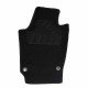 Πατάκια Αυτοκινήτου Μοκέτα Για VW Polo 6R 2009-2017 Car+ Black 4 Pieces