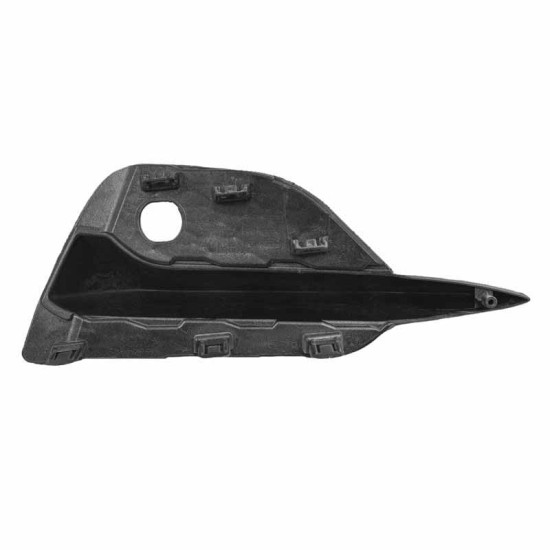 Δίχτυ Προφυλακτήρα Εμπρός Πλαινό Για Nissan Qashqai J11 17+ Με PDC Ασημί / Μαύρο Δεξί 1 Τεμάχιο