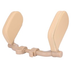 Πλαινά Μαξιλαράκια Προσκέφαλου / Υποστήριξης Λαιμού Memory Foam  HLU3000 11x20x3.5cm Μπεζ 1 Τεμάχιο