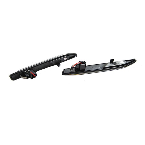 Πλαϊνά Φλας Φτερού Για Ford Mondeo MK IV (4) 07-14 Led Dynamic Clear 2 Τεμάχια