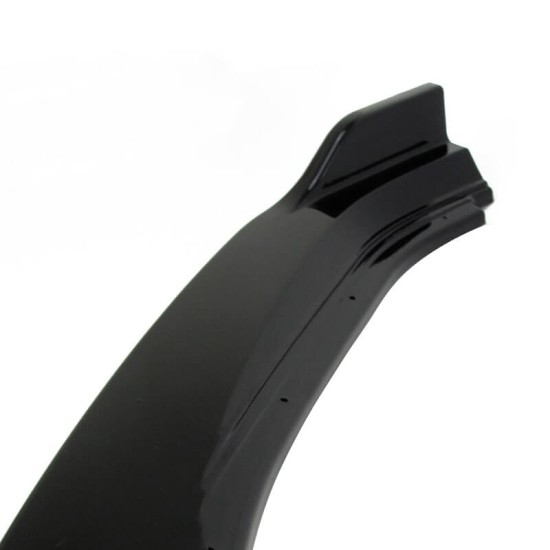 Μπροστινό Spoiler Για VW Golf VII (7) 12-20 Standard Έκδοση Glossy Black 3 Τεμάχια