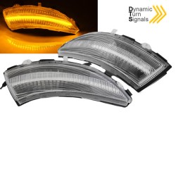 Φλας Καθρέπτη Για Renault Clio IV 12-16 / Captur 13-17 Dynamic Led Άσπρα 2 Τεμάχια Φλας Καθρέπτη Για Renault Clio IV 12-16 / Captur 13-17 Dynamic Led Άσπρα 2 Τεμάχια