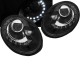 Μπροστινά Φανάρια Set Για Vw New Beetle 06-12 DRL Μαύρα H7 Με Μοτέρ Sonar