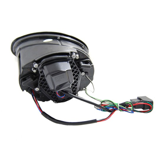 Μπροστινά Φανάρια Set Για Vw New Beetle 06-12 DRL Μαύρα H7 Με Μοτέρ Sonar