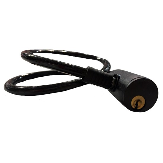 Κλειδαριά Ποδηλάτου Bicycle Lock 10x65mm Μαύρο 1 Τεμάχιο