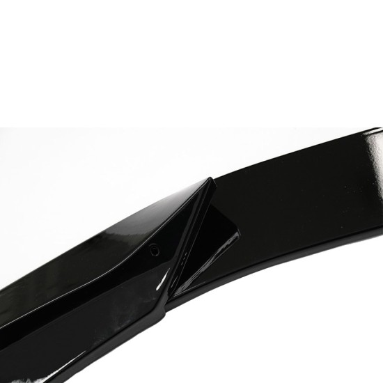 Μπροστινό Spoiler Για Bmw X1 F48 15-19 M-Packet Γυαλιστερό Μαύρο 3 Τεμάχια