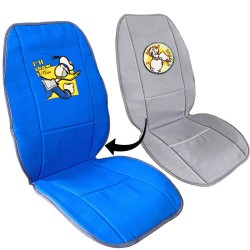 Πλατοκαθίσματα Διπλής Όψης Καραβόπανο Disney Mickey Mouse / Donald Duck Μπλε / Γκρι 2 Τεμάχια Πλατοκαθίσματα Διπλής Όψης Καραβόπανο Disney Mickey Mouse / Donald Duck Μπλε / Γκρι 2 Τεμάχια