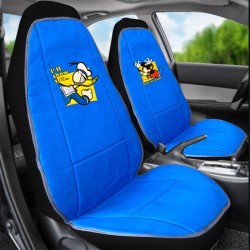 Πλατοκαθίσματα Διπλής Όψης Καραβόπανο Disney Mickey Mouse / Donald Duck Μπλε / Γκρι 2 Τεμάχια Πλατοκαθίσματα Διπλής Όψης Καραβόπανο Disney Mickey Mouse / Donald Duck Μπλε / Γκρι 2 Τεμάχια