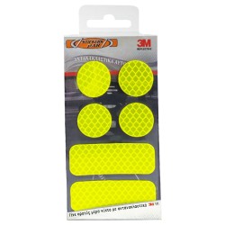 Αυτοκόλλητα Αντανακλαστικά Small 3M ΚΙΤ Συσκευασία 6 Τεμάχια Κίτρινο 24690 Αυτοκόλλητα Αντανακλαστικά Small 3M ΚΙΤ Συσκευασία 6 Τεμάχια Κίτρινο 24690