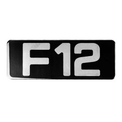 Αυτοκόλλητο Σήμα ''FH12'' 26cm x 8cm Με Επικάλυψη Σμάλτου 1 Τεμάχιο Αυτοκόλλητο Σήμα ''FH12'' 26cm x 8cm Με Επικάλυψη Σμάλτου 1 Τεμάχιο