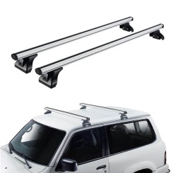 Μπάρες Οροφής Αλουμινίου CRUZ 924-092 Alu Cargo AF-148cm Ασημί 2 Τεμάχια