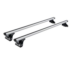 Μπάρες Οροφής Αλουμινίου CRUZ 924-092 Alu Cargo AF-148cm Ασημί 2 Τεμάχια