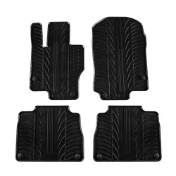 Πατάκια Αυτοκινήτου Gledring 0509 Για Mercedes-Benz GLE W167 2019+ Μαύρο 4 Τεμάχια