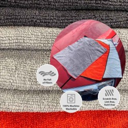 Πετσέτα Μicrofiber Feral Detailing Pro 38 x 40 cm Ρολό 3 Τεμάχια