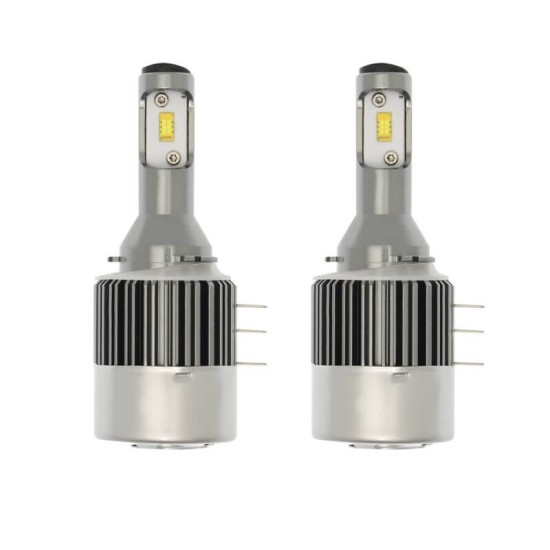 Λάμπες Led H15 D8 360ᵒ 12volt 36watt 4800lm 6000k 2 Τεμάχια