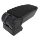 Κονσόλα Χειροφρένου Τεμπέλης Με Βάση Armster 3 Fabric Για Daihatsu Sirion 05+ Μαύρο Χρώμα Σετ 2  Τεμάχια