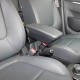 Κονσόλα Χειροφρένου Τεμπέλης Με Βάση Armster 3 Vegan Leather Opel Agila 02-07 / Suzuki Wagon R 02+ Μαύρο Χρώμα Σετ 2 Τεμάχια