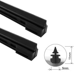 Λάστιχα Υαλοκαθαριστήρων Ανταλλακτικά "Guard 1258" 53cm / 21"  53cm (Υ: 11mm Μ:530mm Π:5mm) 2 Τεμάχια Λάστιχα Υαλοκαθαριστήρων Ανταλλακτικά "Guard 1258" 53cm / 21"  53cm (Υ: 11mm Μ:530mm Π:5mm) 2 Τεμάχια