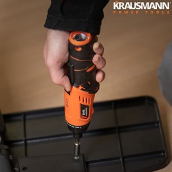 Επαναφορτιζόμενο Κατσαβίδι Με Φακό Led 3.6V & 50 Εξαρτήματα Σε Βαλιτσάκι Krausmann 7010 Επαναφορτιζόμενο Κατσαβίδι Με Φακό Led 3.6V & 50 Εξαρτήματα Σε Βαλιτσάκι Krausmann 7010