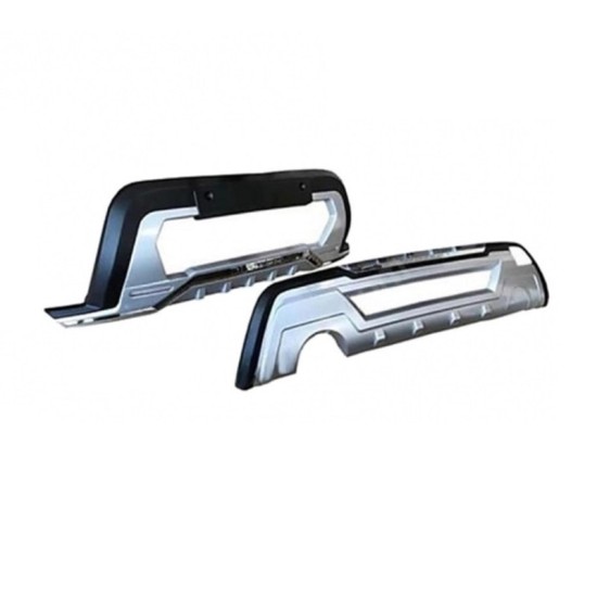 Skid Plates Προφυλακτήρων Body kit Για Εμπρός Και Πίσω Προφυλακτήρα Dacia Duster 2018+ Με DRL 2 Τεμάχια