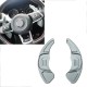 Paddles Shift Αλουμινίου Για VW Golf VII (7) 13-17 / VW Tiguan 17+ Ασημί 2 Τεμάχια
