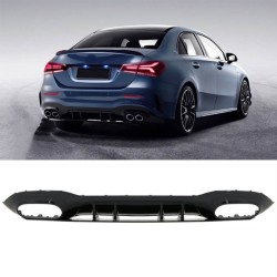 Diffuser Πίσω Προφυλακτήρα Για Mercedes-Benz A-Class W177 19+ Sedan A45 Amg Look