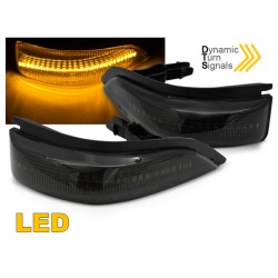Φλας Καθρέπτων Για Toyota Yaris 11-19 Led Dynamic Φιμέ 2 Τεμάχια Φλας Καθρέπτων Για Toyota Yaris 11-19 Led Dynamic Φιμέ 2 Τεμάχια