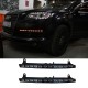 Μπροστινά Φλας Για Audi Q7 4L (2006-2009) Facelift Design Led & DRL Μάυρο/Χρώμιο 2 Τεμάχια
