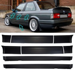 Πλαινά Μασπιέ & Τριμ Πόρτας Σετ Για Bmw 3 E30 82-94 2D M-Technik 2 Από Abs Πλαστικό 8 Τεμάχια Πλαινά Μασπιέ & Τριμ Πόρτας Σετ Για Bmw 3 E30 82-94 2D M-Technik 2 Από Abs Πλαστικό 8 Τεμάχια