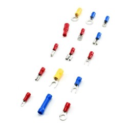 Ακροδέκτες Καλωδίων Με Μόνωση Σετ 120 Τεμάχια Ακροδέκτες Καλωδίων Με Μόνωση Σετ 120 Τεμάχια