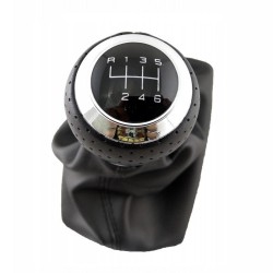 Πόμολο Λεβιέ Ταχυτήτων Με Φυσούνα Μαρκέ Μαύρο Για Audi A4 B6/B7 Με 6 Ταχύτητες New Πόμολο Λεβιέ Ταχυτήτων Με Φυσούνα Μαρκέ Μαύρο Για Audi A4 B6/B7 Με 6 Ταχύτητες New