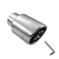 Μπούκα Εξάτμισης Ανοξείδωτη Χρωμίου Για Dacia Duster 2018-2022 Diesel 1 Τεμάχιο Μπούκα Εξάτμισης Ανοξείδωτη Χρωμίου Για Dacia Duster 2018-2022 Diesel 1 Τεμάχιο