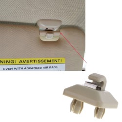 Ανταλλακτικό Κλιπ Σκίαστρου Για Audi A1 8X, A3 8P, A4 B6, B7, B8, A5 8T, Q3 8U, Q5 8R,TT 8J, Seat Exeo 1 Τεμάχιο Μπεζ