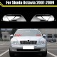 Κρύσταλλα Φαναριών Για Skoda Octavia 04-09 Sedan / Touring Ζευγάρι 2 Τεμάχια