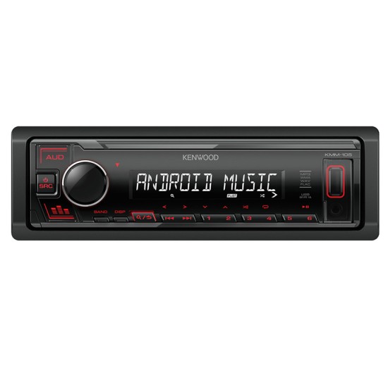Radio Usb Aux 1 Din Kenwood 4x50 Watt ΚΜΜ-105RY Radio Usb Aux 1 Din Kenwood 4x50 Watt ΚΜΜ-105RY