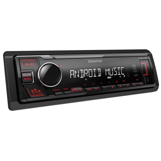 Radio Usb Aux 1 Din Kenwood 4x50 Watt ΚΜΜ-105RY Radio Usb Aux 1 Din Kenwood 4x50 Watt ΚΜΜ-105RY