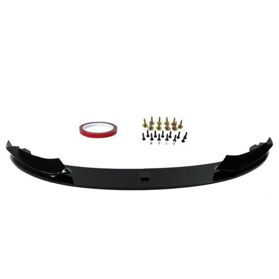 Μπροστινό Spoiler Για Bmw 4 F32/ F33/ F36, 2013-2021 M-Performance Γυαλιστερό Μαύρο M-Performance Look 2 Τεμάχια