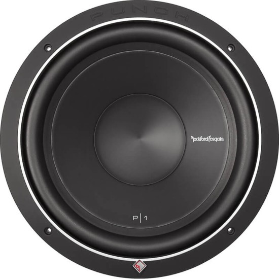 Subwoofer Αυτοκινήτου Rockford Fosgate Punch P1S4-10 10" 500W Peak 250W Rms Single 4Ω 1 Τεμάχιο