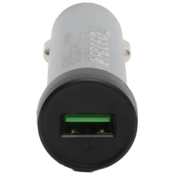 Φορτιστής Αναπτήρα Αυτοκινήτου Με 1 Θύρα Usb 2.4A 12/24V Earldom Fast Charger