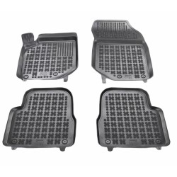 Πατάκια Σκαφάκια 3D Από Λάστιχο TPE Για  Peugeot 2008 2019- Rezaw Plast 4 Τεμάχια Μαύρα