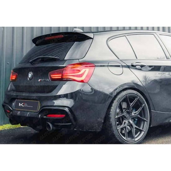Αεροτομή Οροφής Για Bmw 1 F20 F21 10-19 Μαύρη Γυαλιστερή