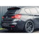 Αεροτομή Οροφής Για Bmw 1 F20 F21 10-19 Μαύρη Γυαλιστερή