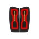 Πισινά Φανάρια Set Για Isuzu D-Max 2020+ Led Bar Black